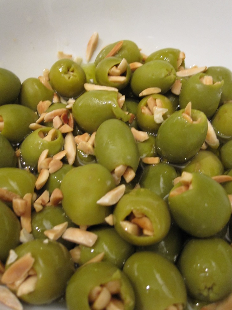 Marinated Almond-Stuffed Olives Recipe: How to Make It