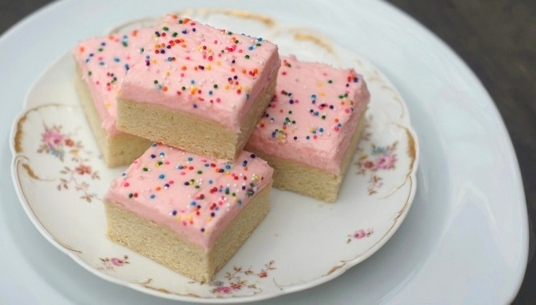 Christmas Sprinkle Sugar Cookie Bars - Butternut Bakery