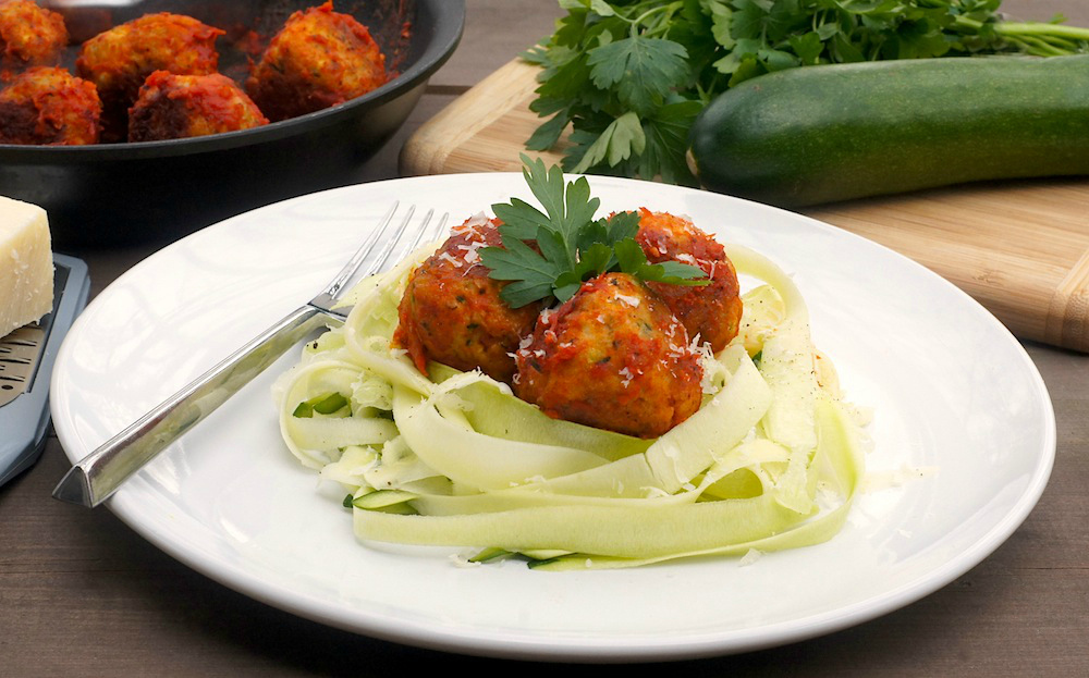 Chicken-Zucchini Meatballs