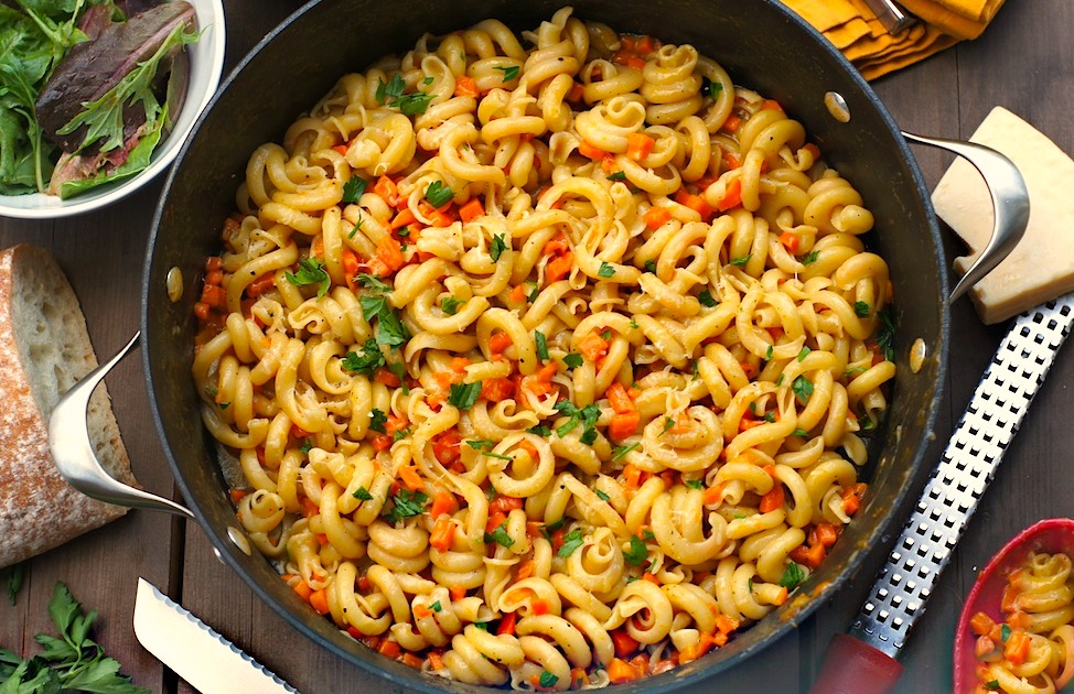 Pasta With Carrots, Risotto-Style