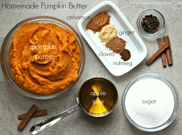 Homemade Pumpkin Butter | www.FearlessHomemaker.com