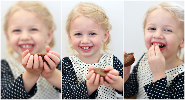 4-Ingredient Nutella Brownie Bites | www.FearlessHomemaker.com